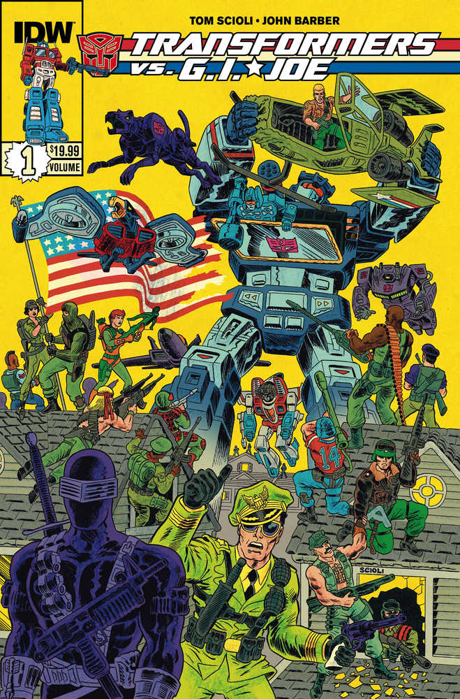 Transformers vs G.I. Joe TPB Volume 01