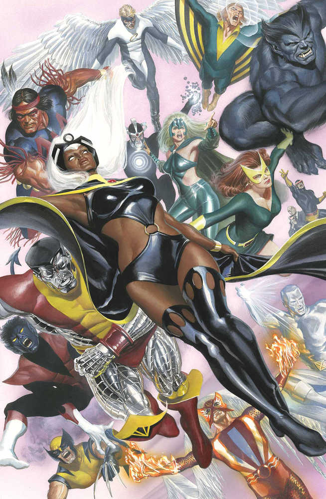 Uncanny X-Men 75 Th Anniversary By Ross Poster