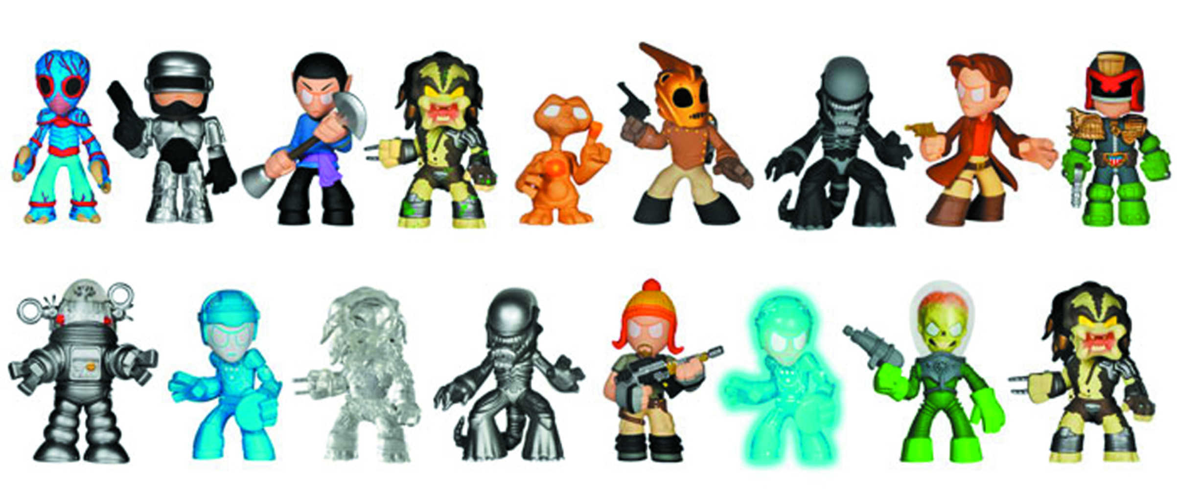 Science Fiction Mystery Minis Ser 1 12 Pc Bmb Disp 