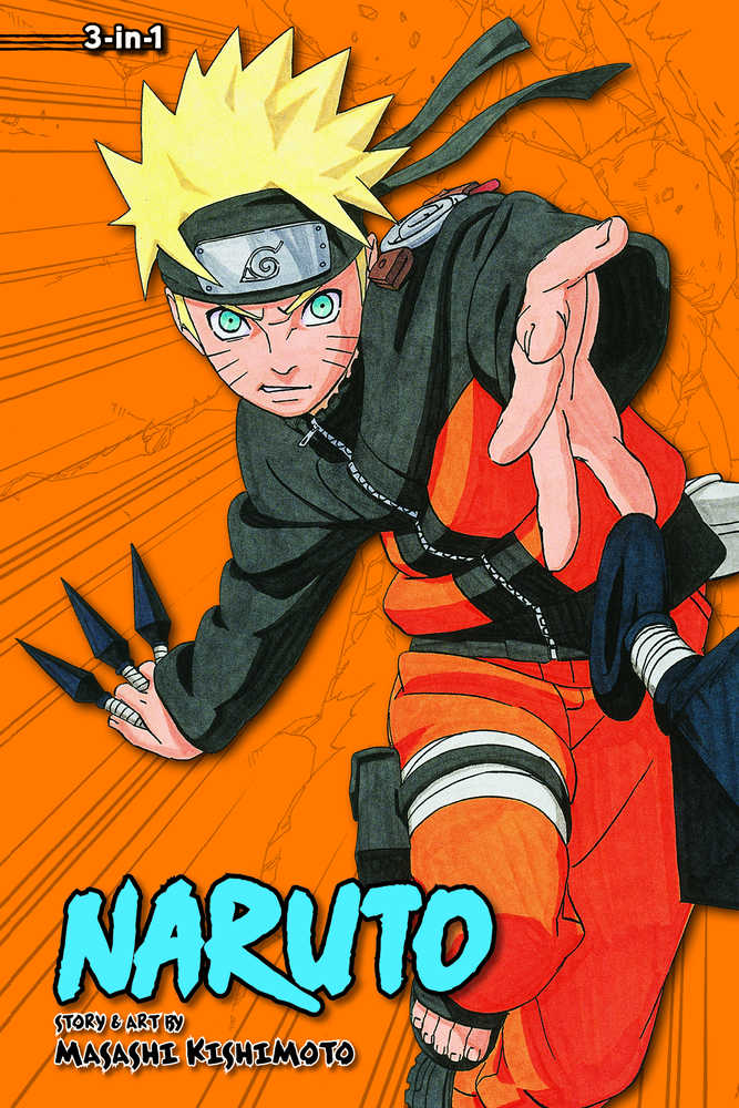 Naruto 3 In1 TPB Volume 10 