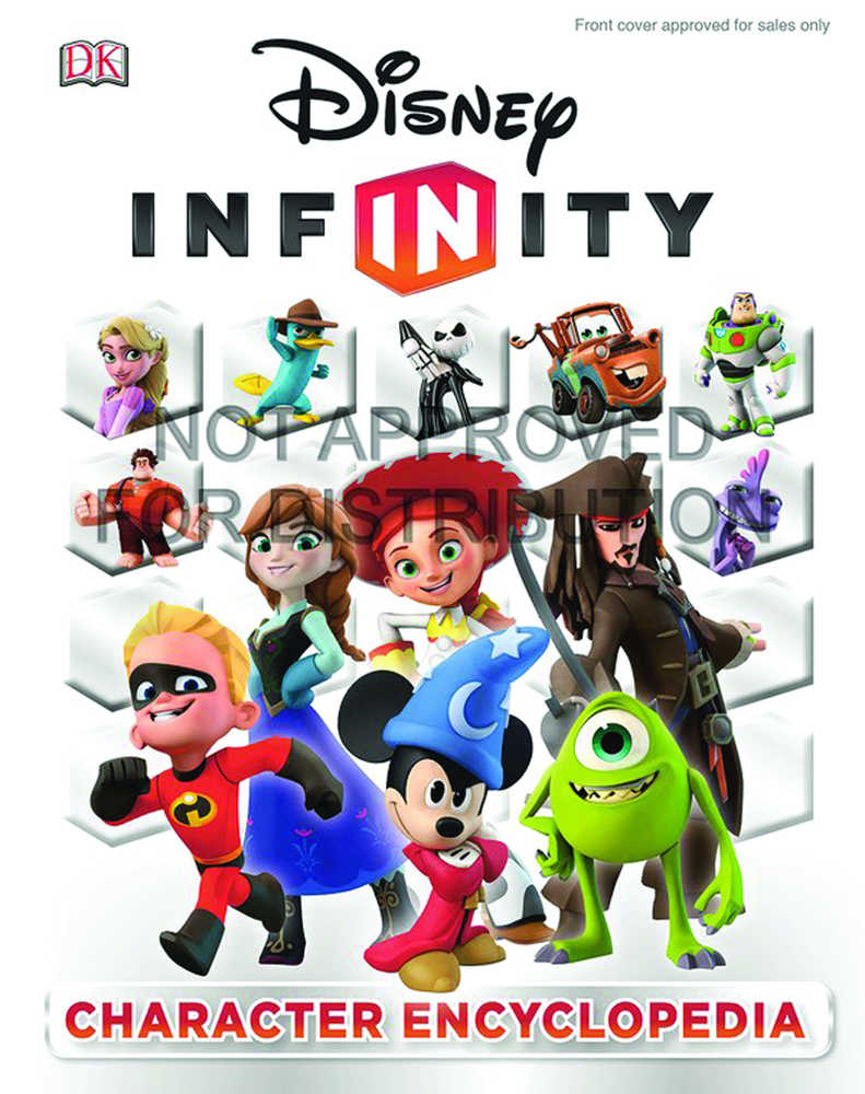 Disney Infinity Character Encyclopedia Hardcover 