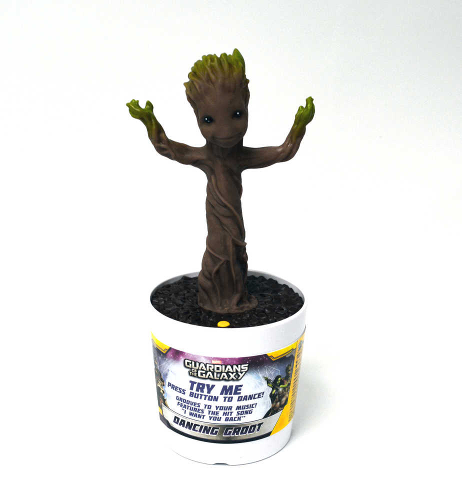 Gotg Electronic Dancing Baby Groot 8 Pc Disp  
