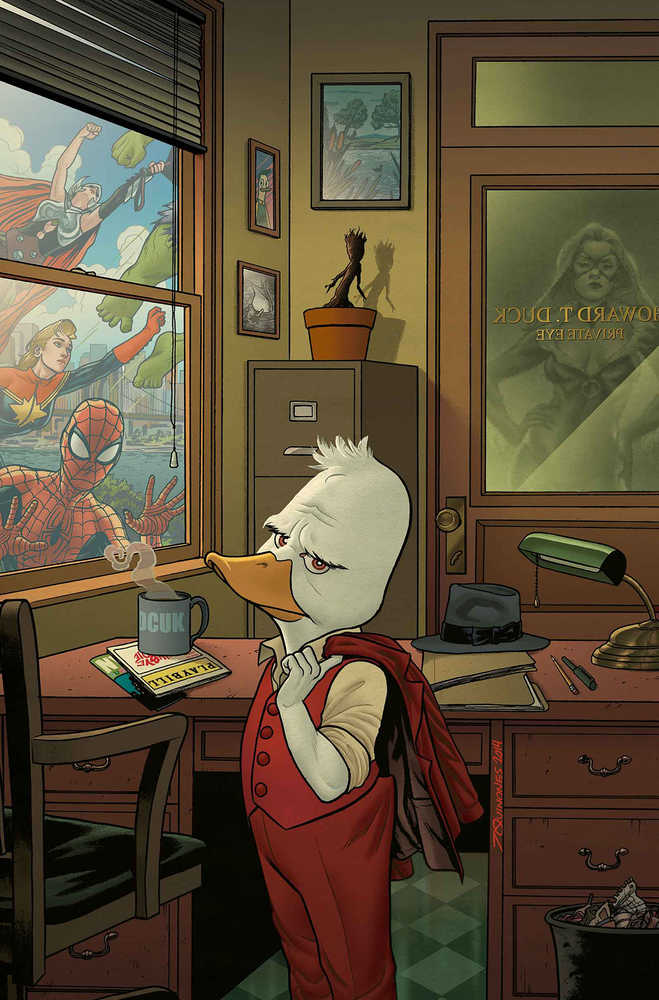 Howard The Duck By Quinones Poster