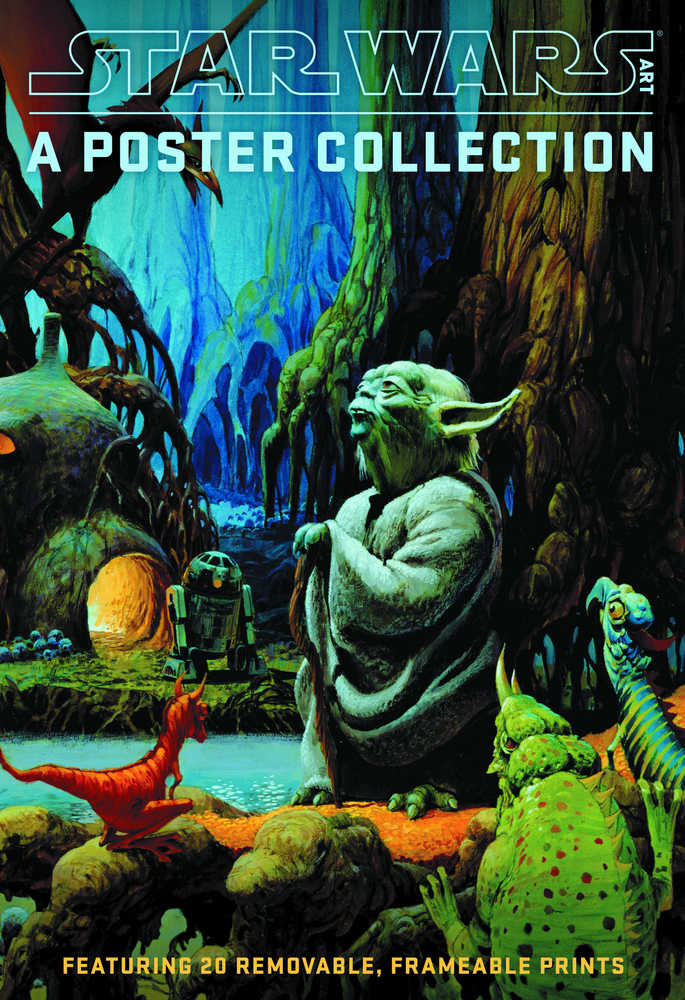 Star Wars Art Poster Collector's Featuring 20 Removable Prints