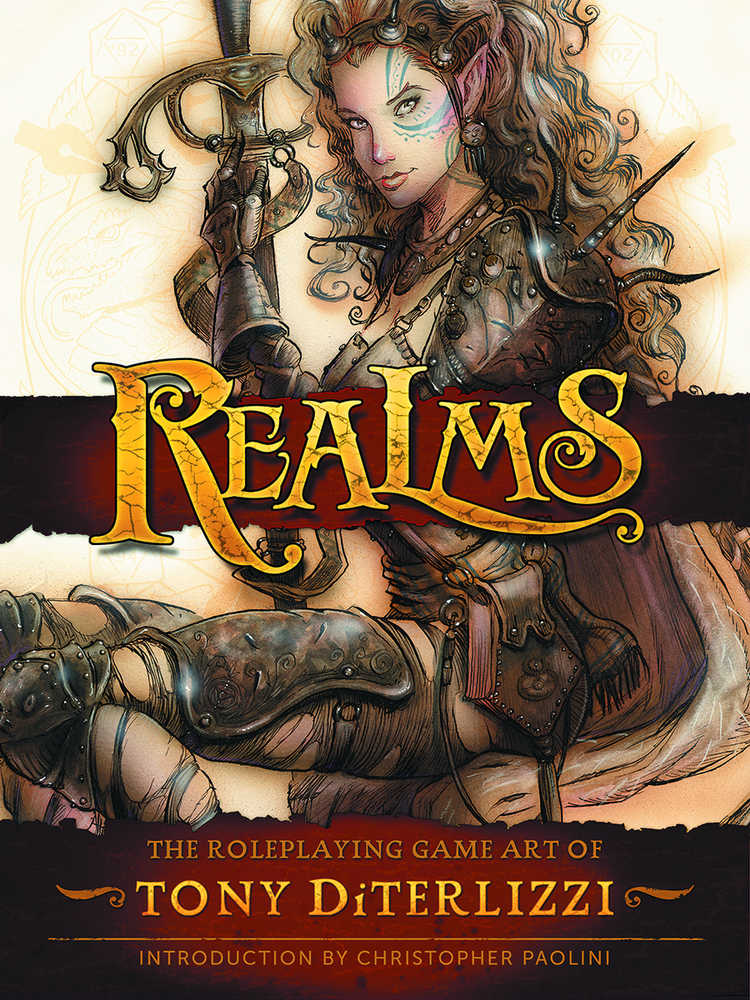 Realms Hardcover Role Playing Game Art Of Tony Diterlizzi Limited Edition 
