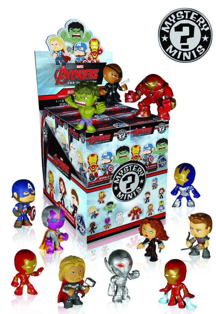 Avengers Age Of Ultron Mystery Minis 12 Pc Bmb Disp 