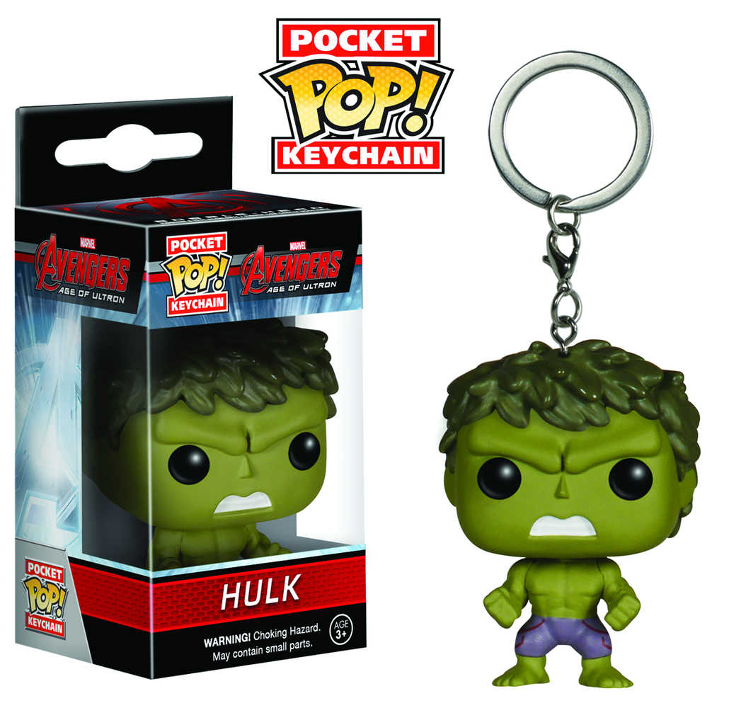 Pocket Pop Avengers Aou Hulk Vinyl Figure Keychain 