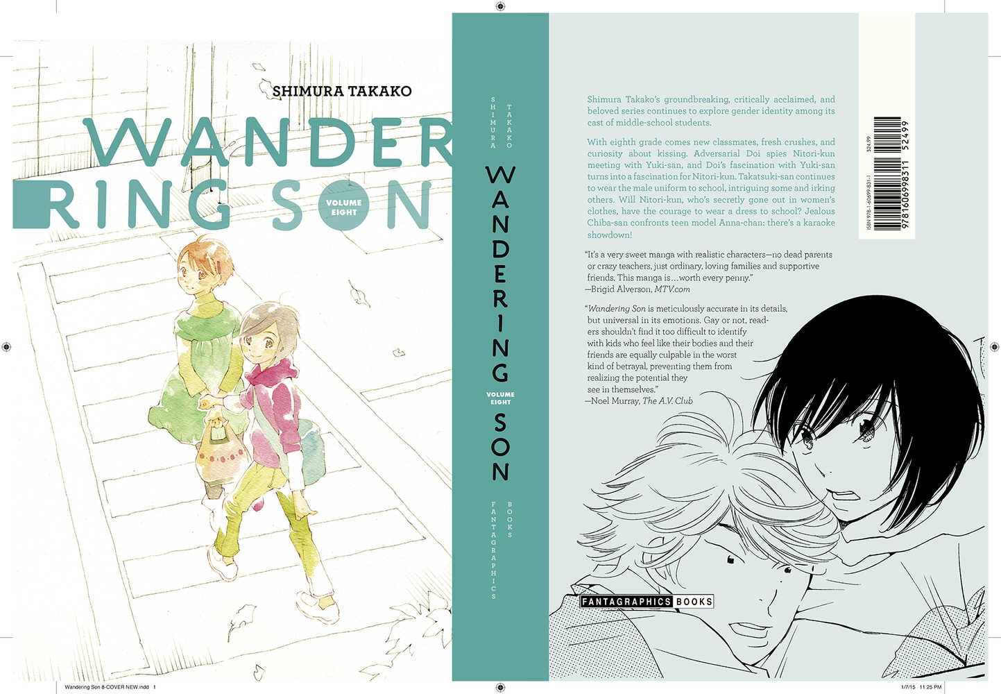 Wandering Son Hardcover Volume 08 
