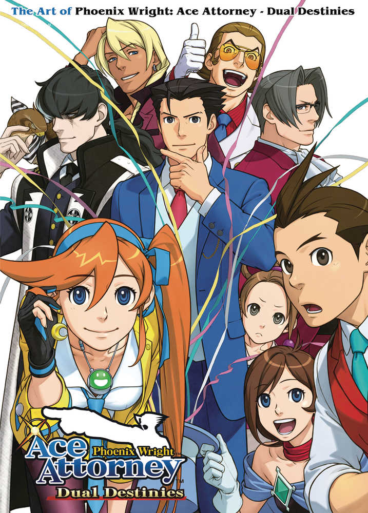 Art Of Phoenix Wright Dual Destinies Softcover 
