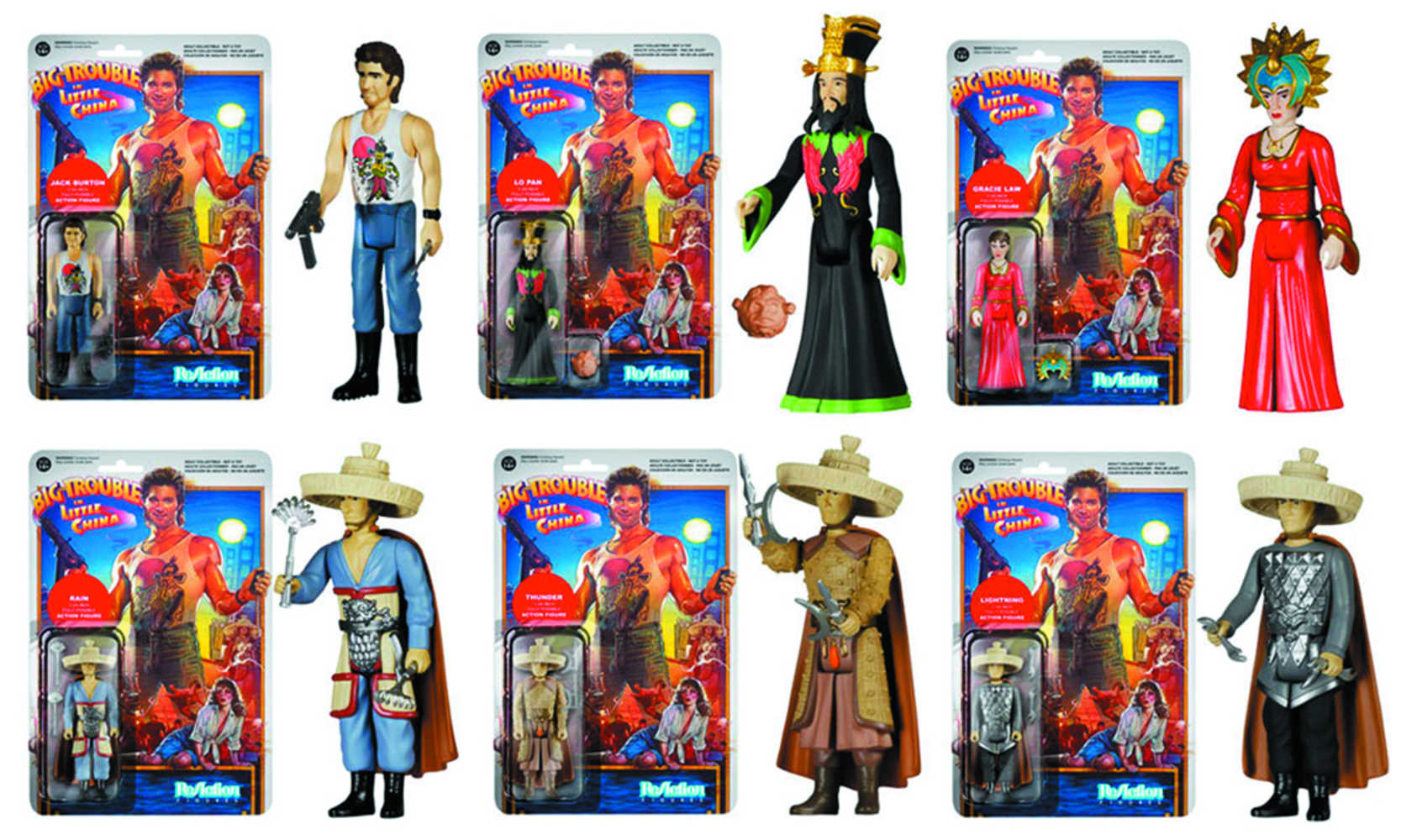 Reaction Big Trouble In Little China Rain Figure 