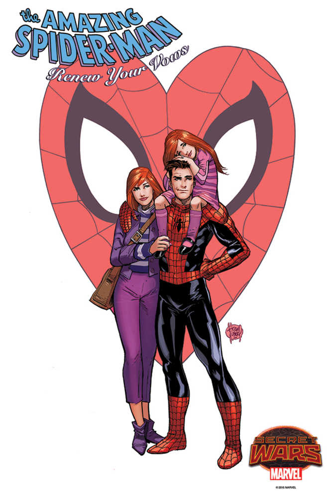 Amazing Spider-Man Renew Your Vows By Kubert Poster
