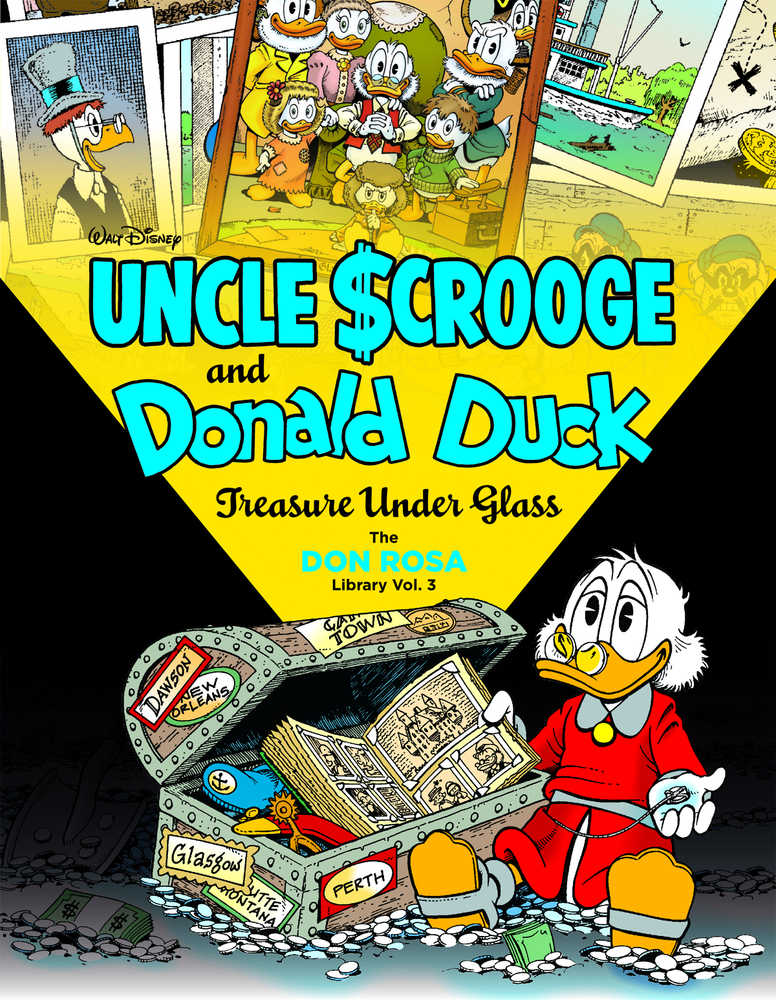Disney Rosa Duck Library Hardcover Volume 03 Treasure Under Glass 