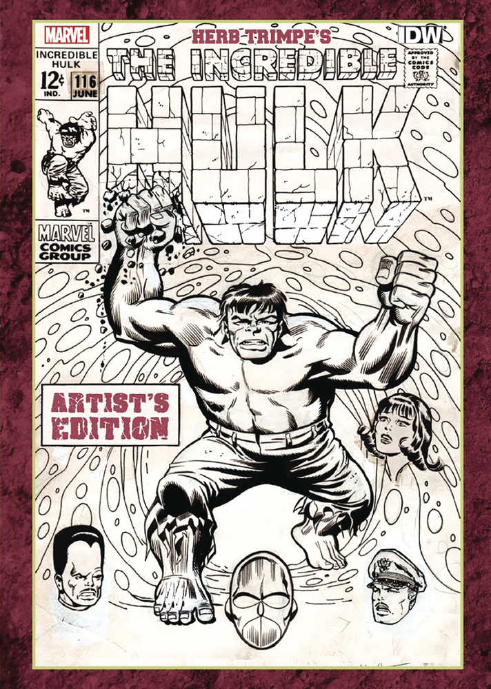 Herb Trimpe Incredible Hulk Artist Edition Hardcover  
