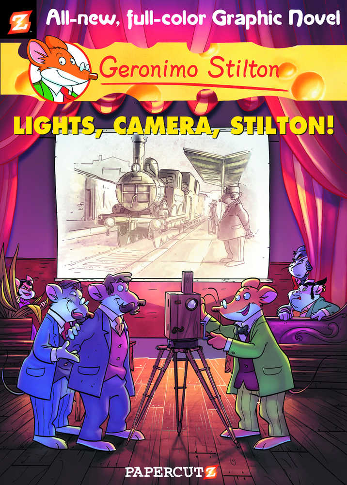 Geronimo Stilton Hardcover Volume 16 Lights Camera Stilton 
