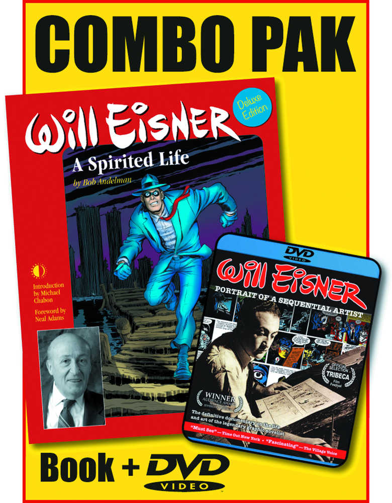 Will Eisner Spirited Life Hardcover Dvd Combo Pk 