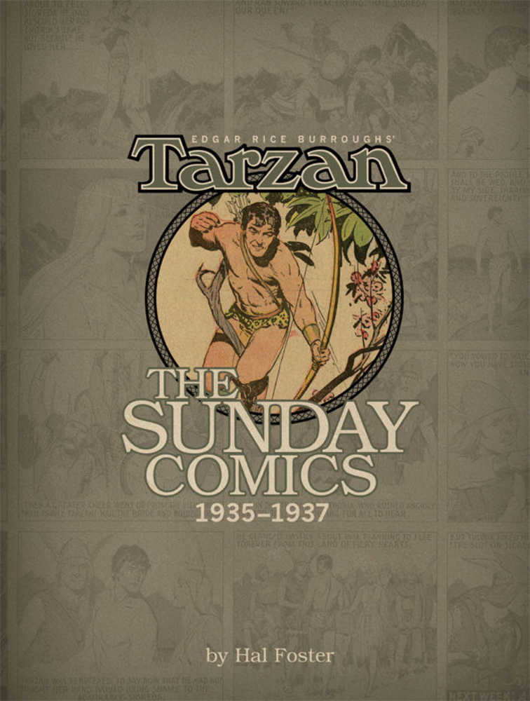 Burroughs Tarzan Sunday Comics 1935 1937 Hardcover Volume 03 