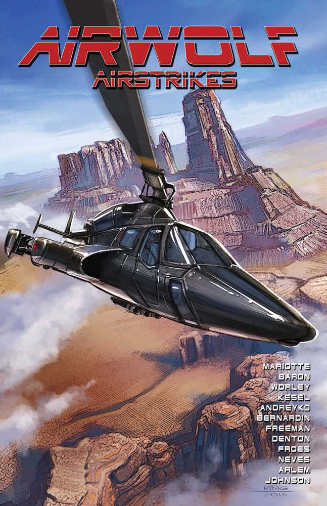 Airwolf Airstrikes TPB Volume 01