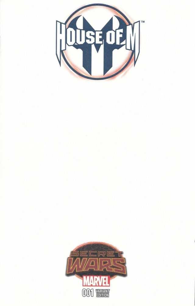 House Of M #1 Blank Variant