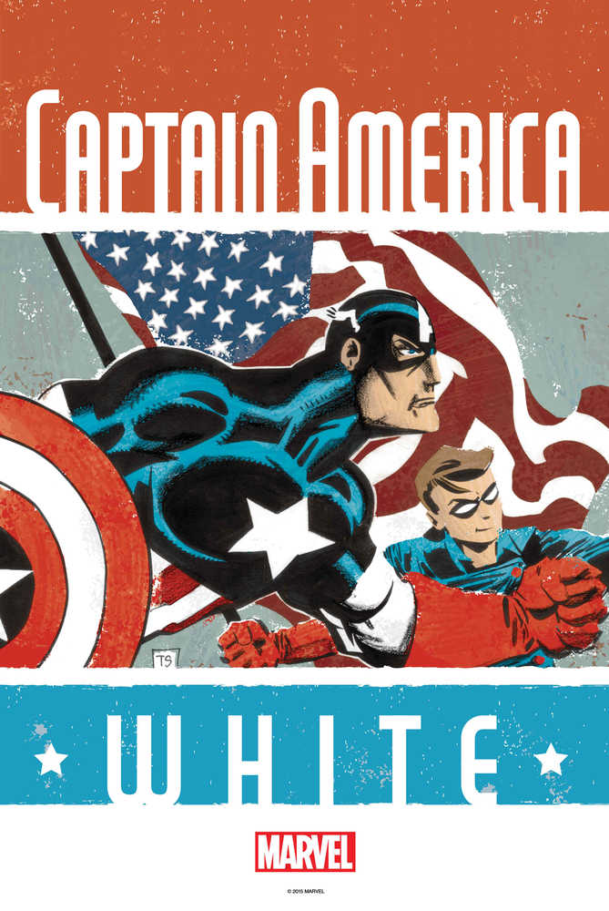 Captain America White #2 By Sale Poster