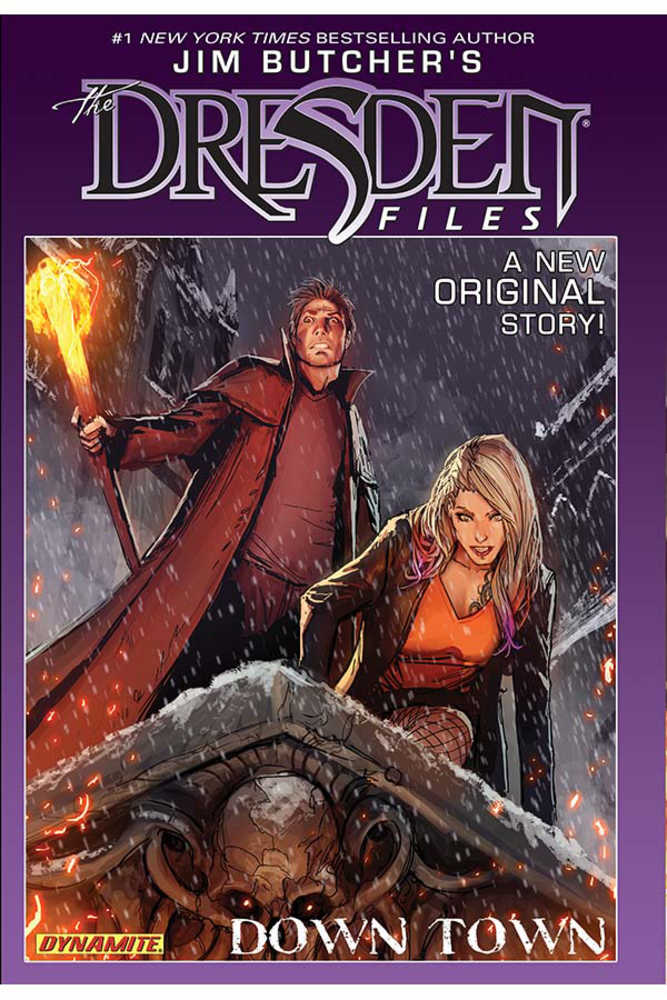 Jim Butcher Dresden Files Down Town Hardcover 