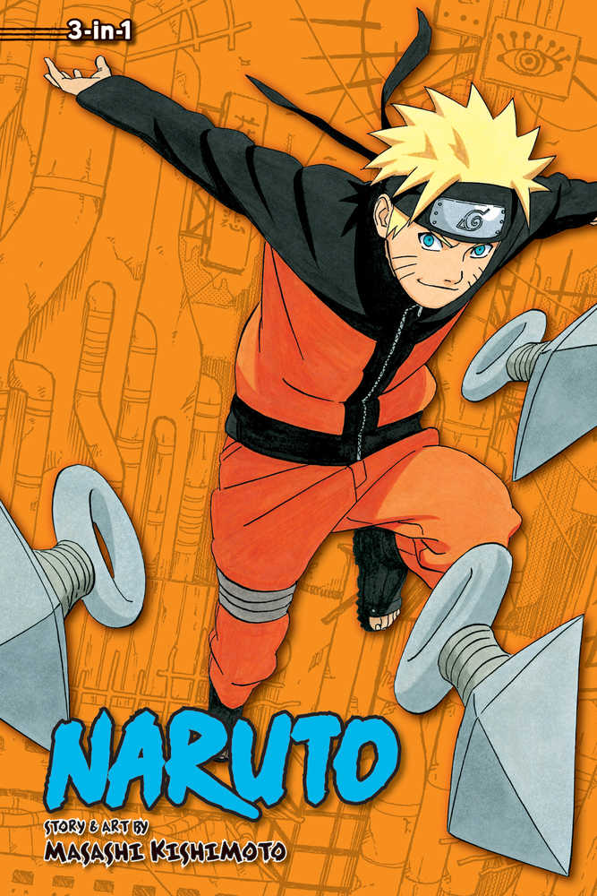 Naruto 3 In1 TPB Volume 12 