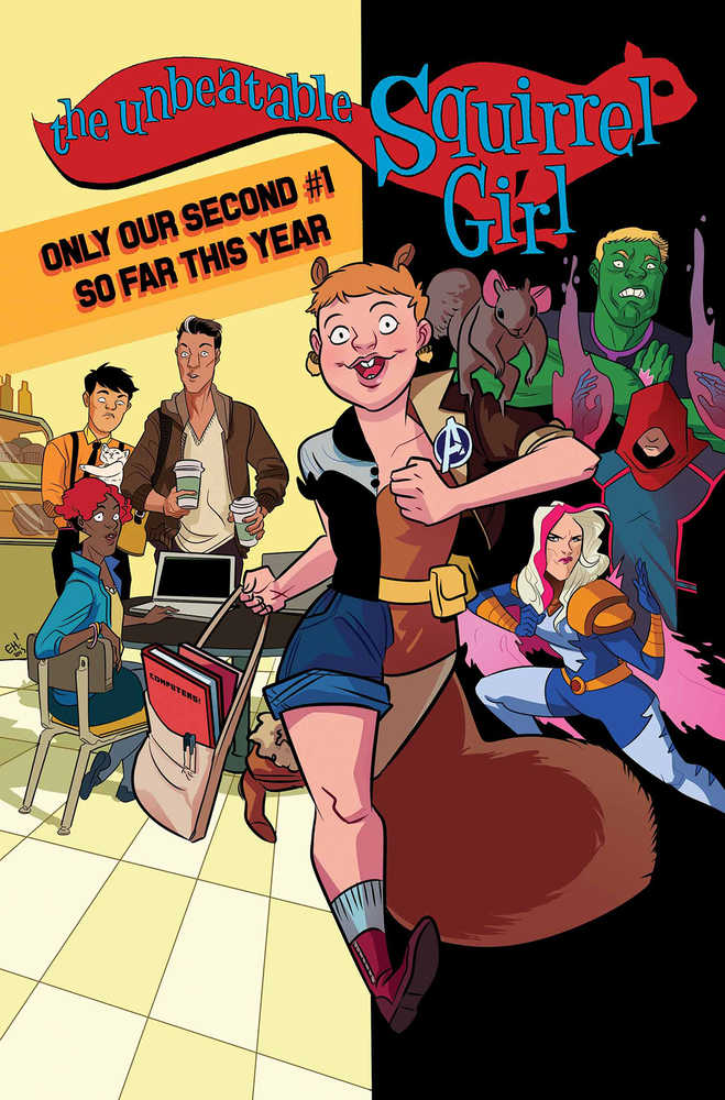 Unbeatable Squirrel Girl #1 By Henderson Poster