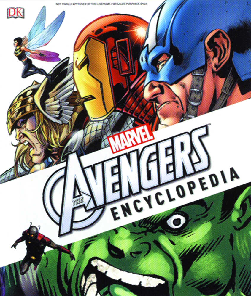 Marvels The Avengers Encyclopedia Hardcover 