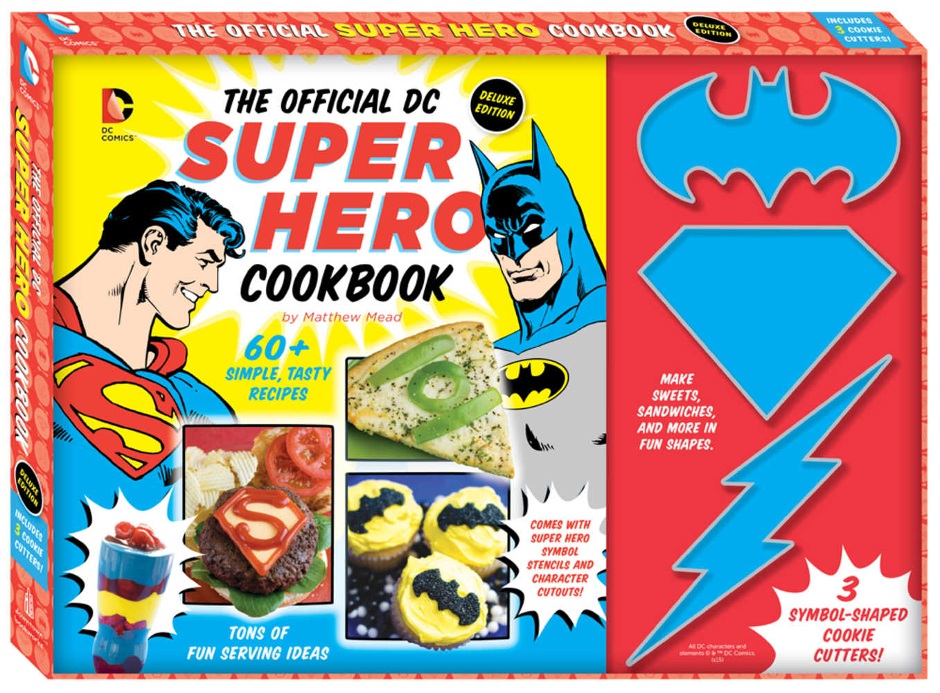 Official DC Super Hero Cookbook Deluxe Edition 