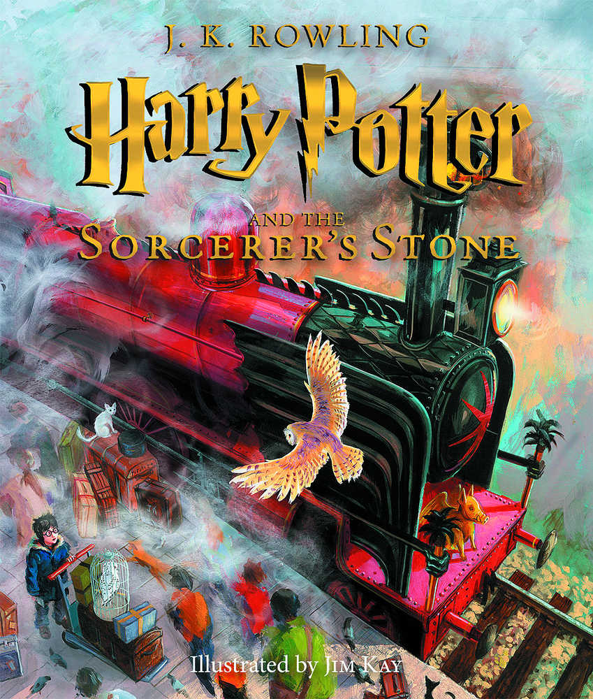 Harry Potter & Sorcerers Stone Illustrated Edition 