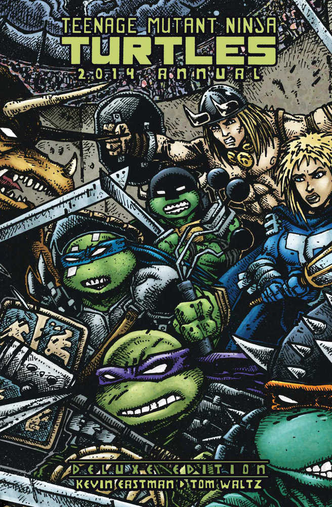 Teenage Mutant Ninja Turtles 2014 Annual Deluxe Edition Hardcover