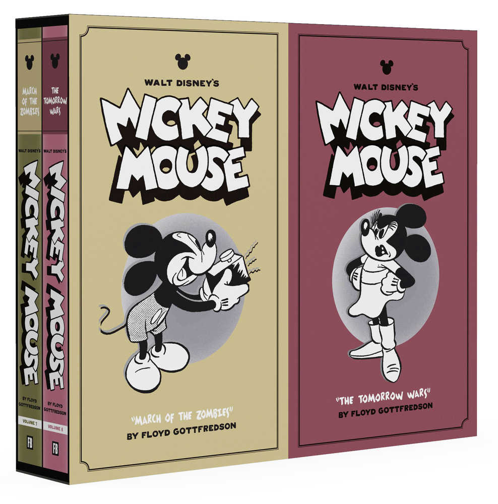 Disney Mickey Mouse Box Set Hardcover Volume 07 & 08 