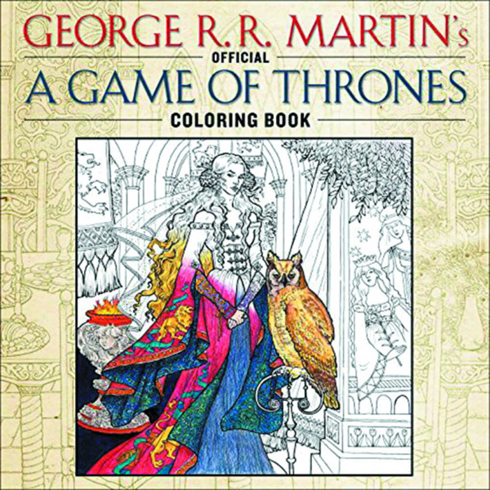 George R.R. Martin's Game Of Thrones Coloring Book 