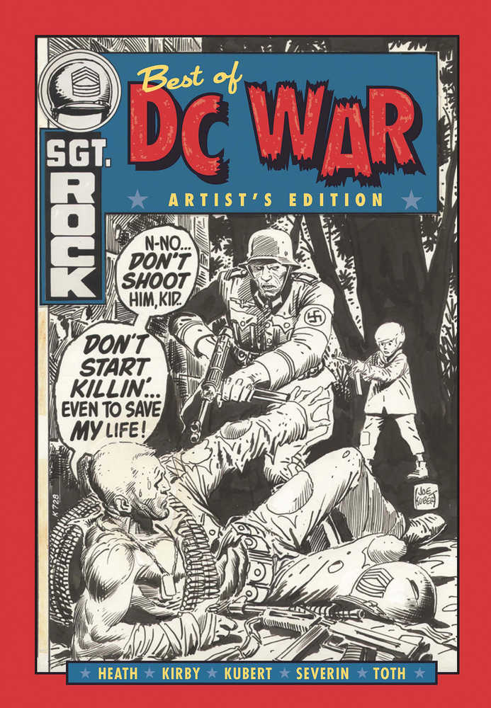 Best Of DC War Artist Edition Hardcover 