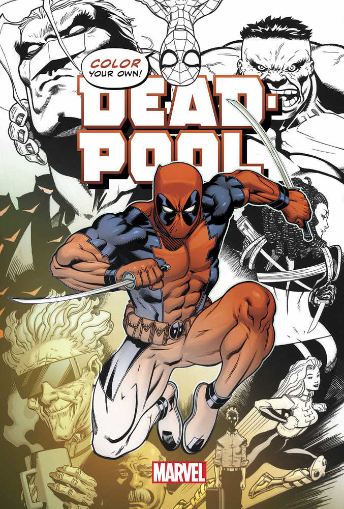 Color Your Own Deadpool TPB