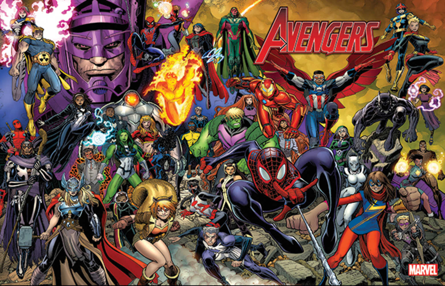 Avengers #0 By Adams Vinyl Poster