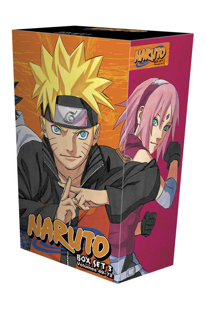 Naruto Graphic Novel Box Set 3 Vols 49 72 