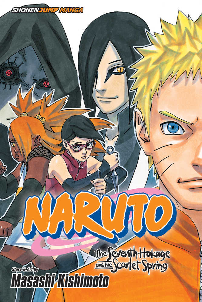 Naruto Seventh Hokage Scarlet Spring Graphic Novel 