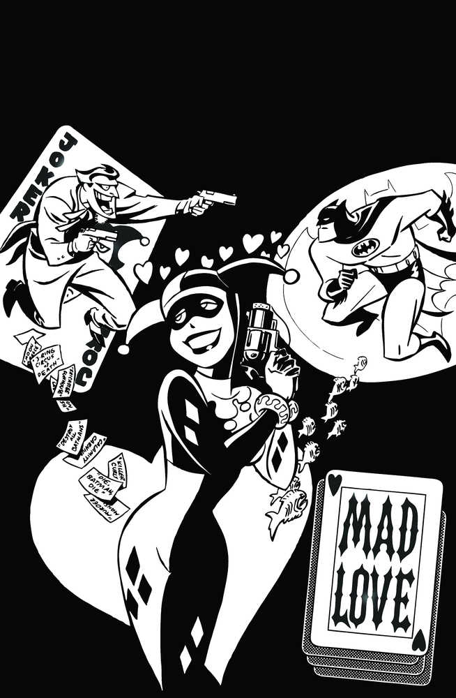 Coloring DC Batman Adventures Mad Love TPB