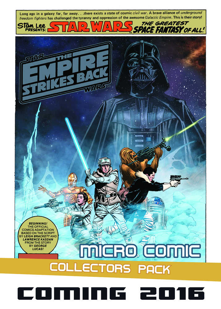 Empire Strikes Back Micro Comic Collectors Pack Dsp 
