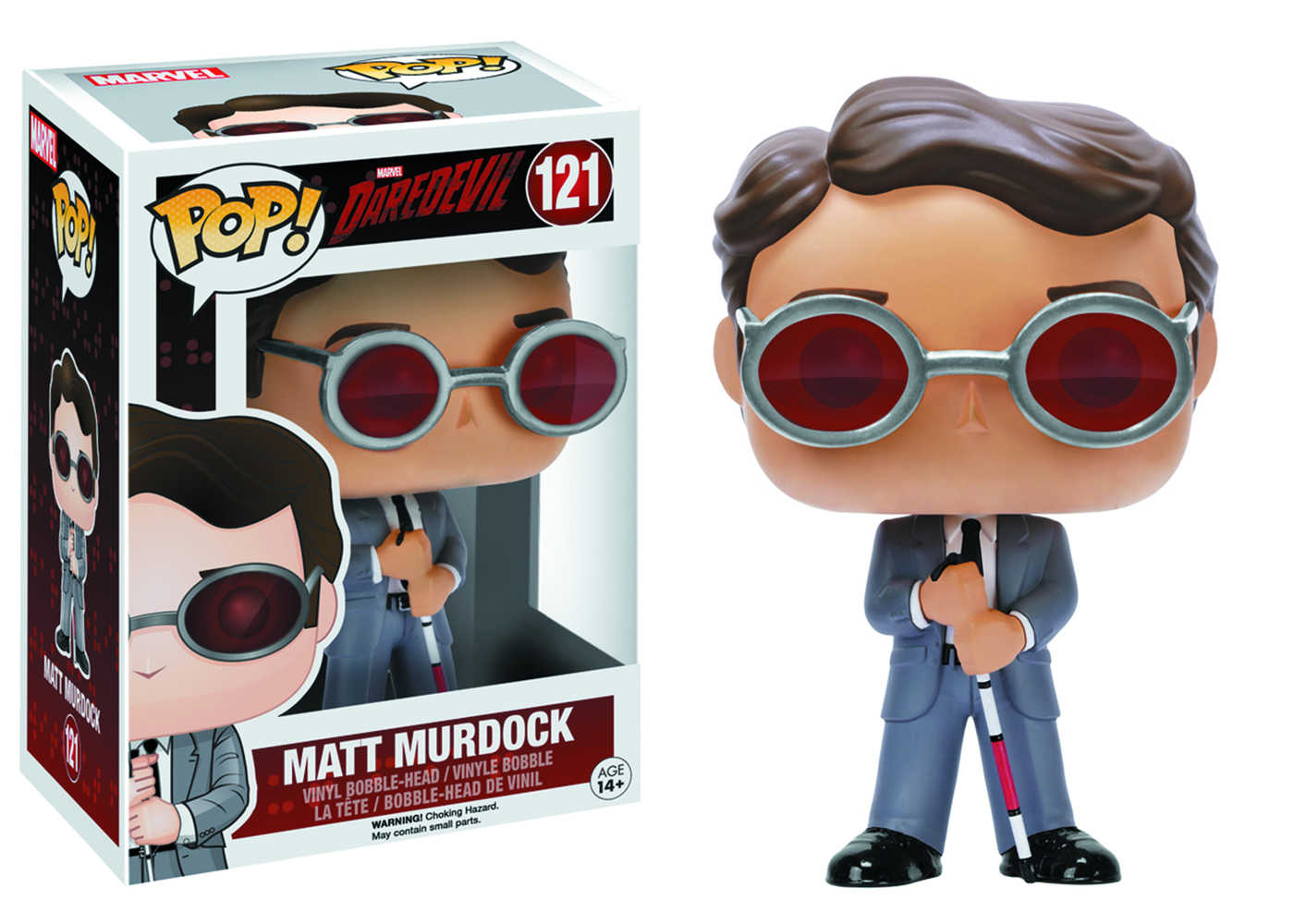 Pop Daredevil TV Matt Murdock Vinyl Figure 
