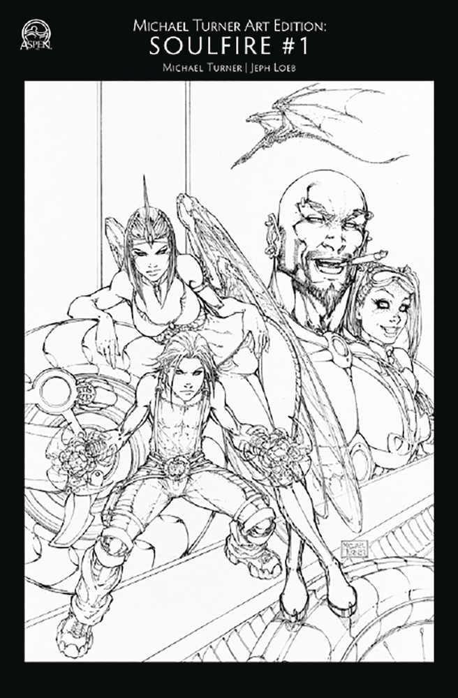 Michael Turner Art Edition Soulfire #1