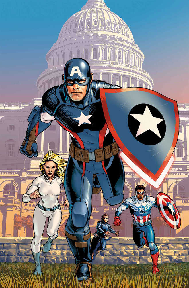 Captain America Steve Rogers #1 By Saiz Poster