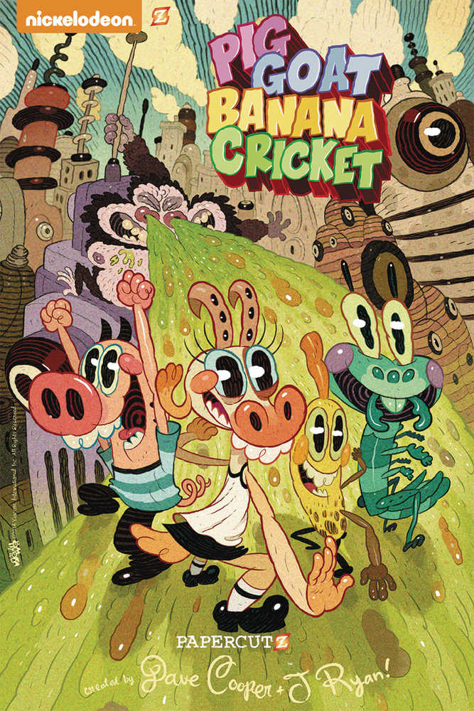 Pig Goat Banana Cricket Graphic Novel Volume 01 Orgle Borgle 