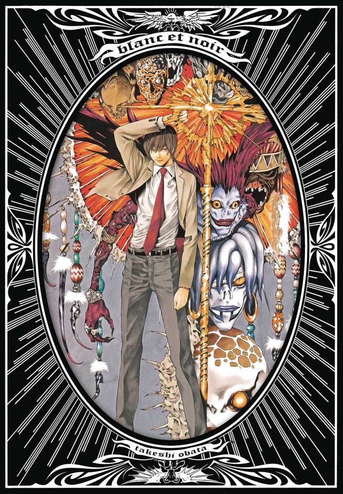 Blanc Et Noir Hardcover Takeshi Obata Illustrations 