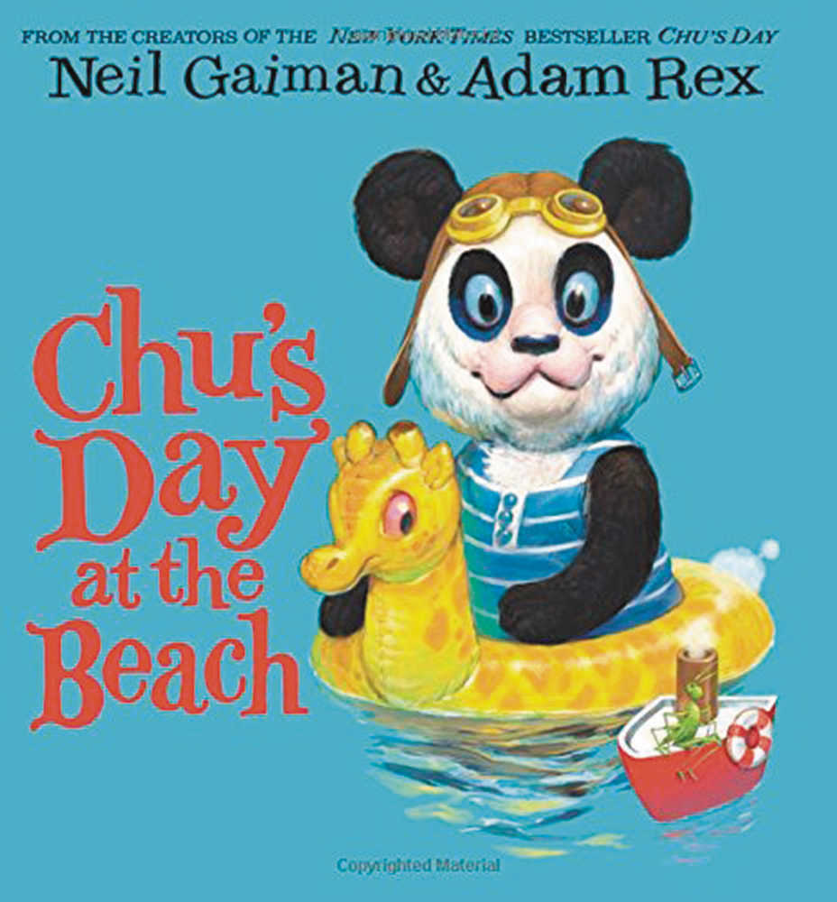 Neil Gaiman Chus Day At Beach Board Book
