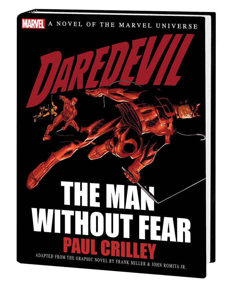 Daredevil Man Without Fear Prose Novel Hardcover
