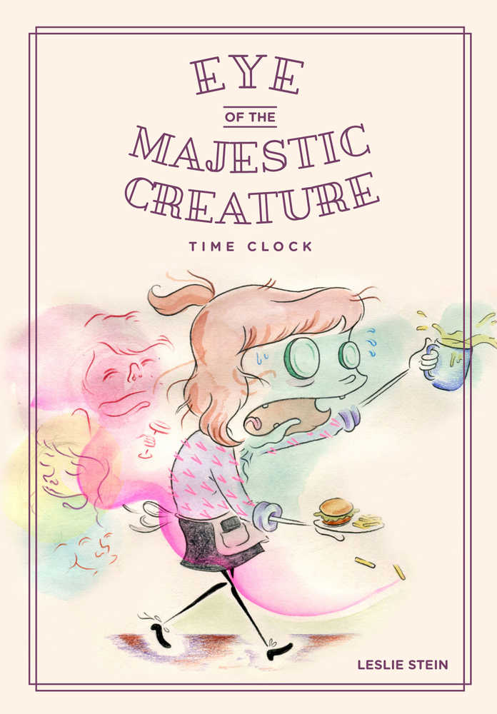 Time Clock Original Graphic Novel Eye Of Majestic Creature (Mature) 