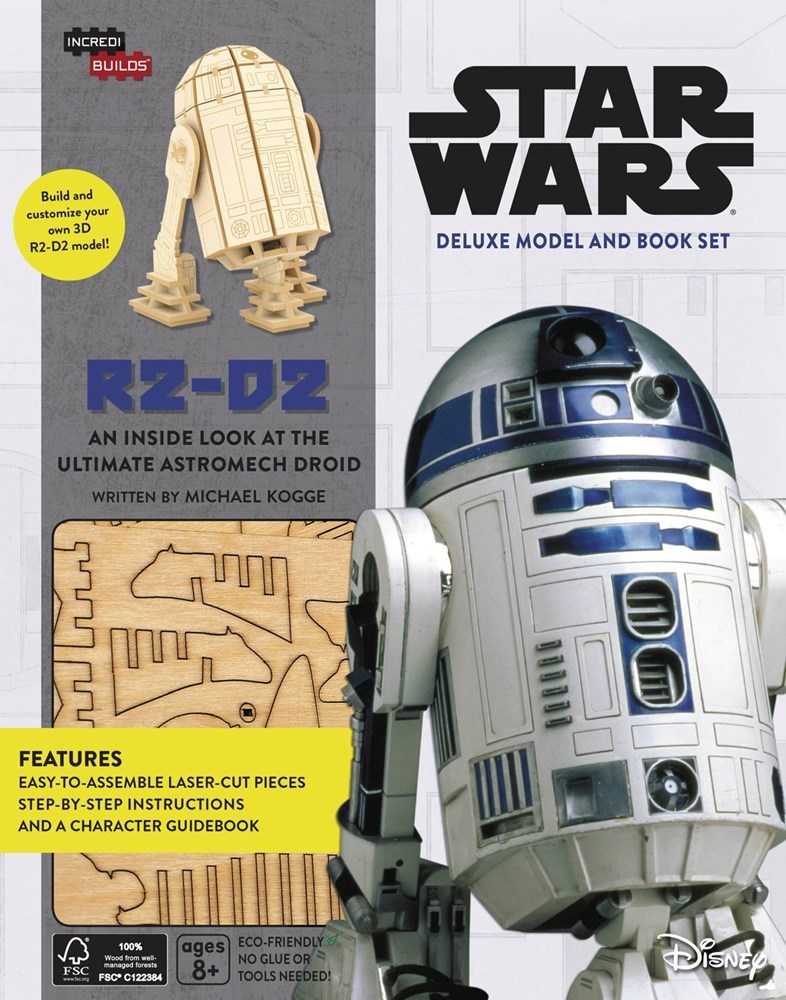 Incredibuilds R2 D2 Deluxe Model W Book 