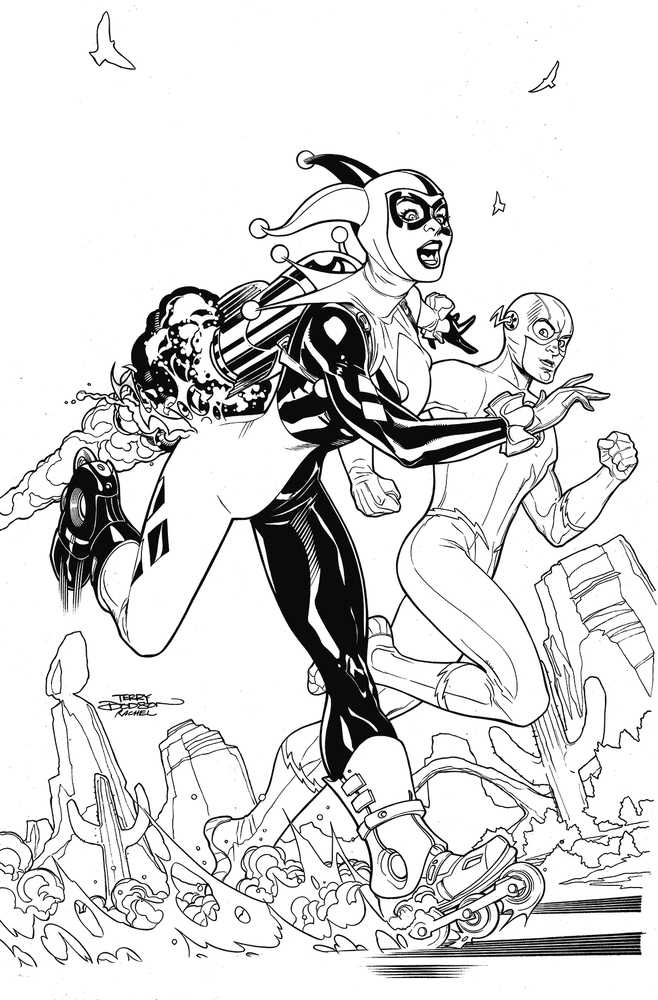 Coloring DC Harley Quinn & The Suicide Squad TPB
