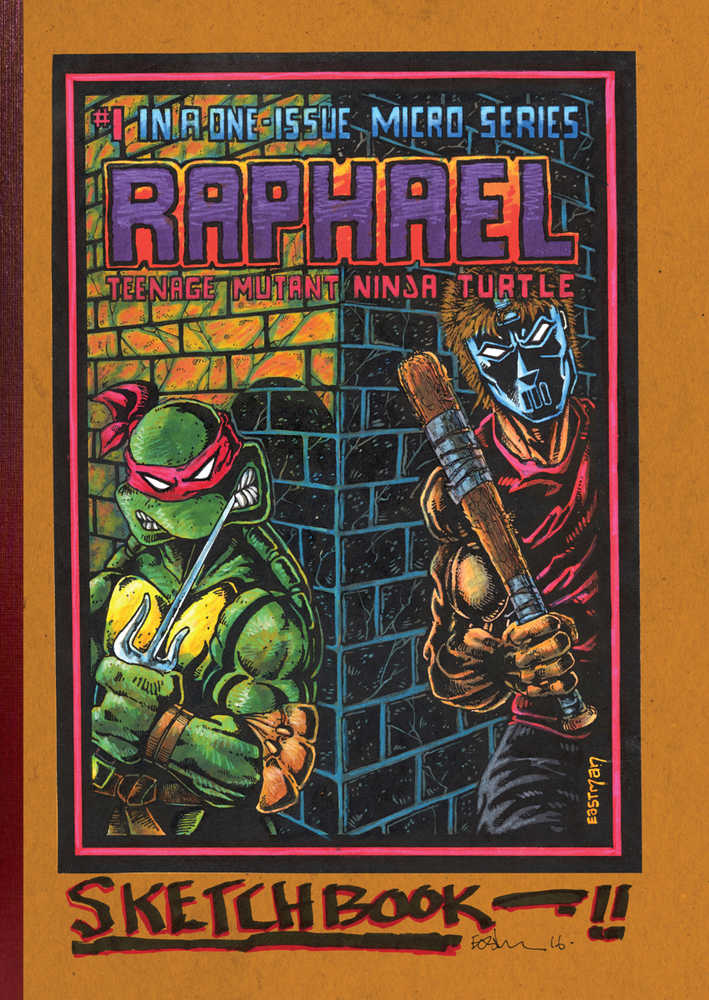 Teenage Mutant Ninja Turtles Kevin Eastman Notebook Series Hardcover Raphael